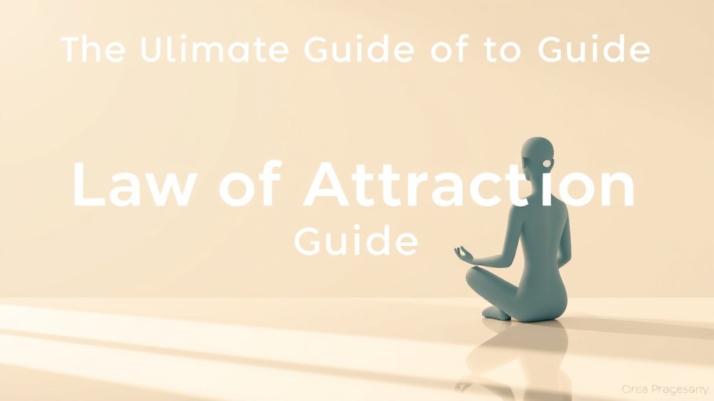 The Ultimate Guide to Law Of Attraction Guide in 2025 summary